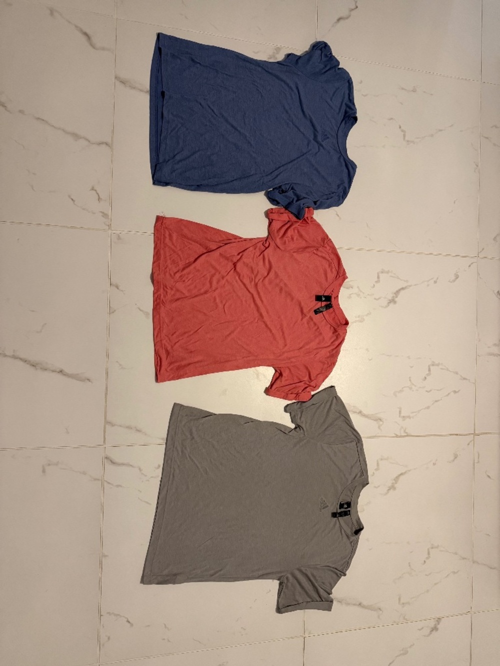 3 adidas shirts